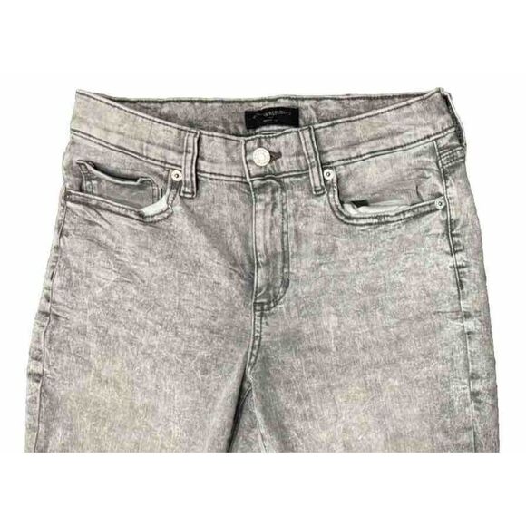 Banana Republic Women’s Jeans Mid Rise Skinny Fit Grey Denim  Sz 27/4 - EUC - Picture 2 of 7